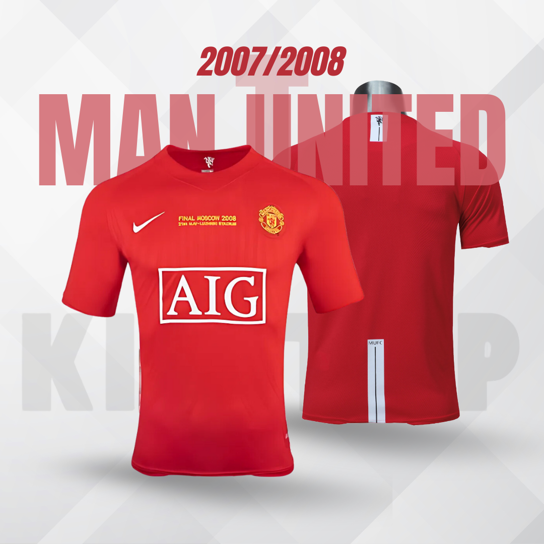 Man United Retro 07/08 Home Kit